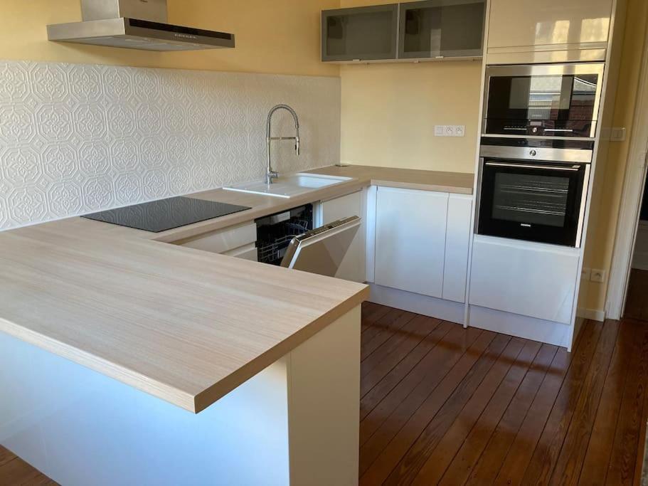 Bel Appartement Haussmannien Le Havre Luaran gambar